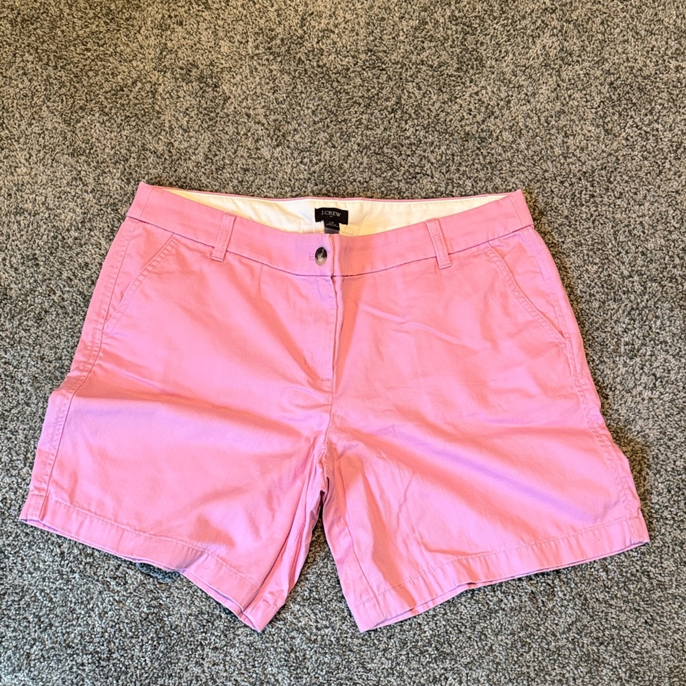 J.Crew Pink Women's Shorts 7”